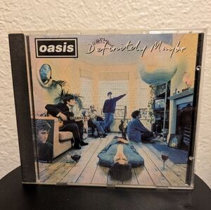 Oasis Definitely Maybe CD with Iconic Artwork
